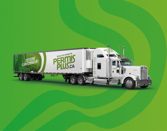 Bannière web camion lourd