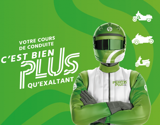 Bannière web promo moto
