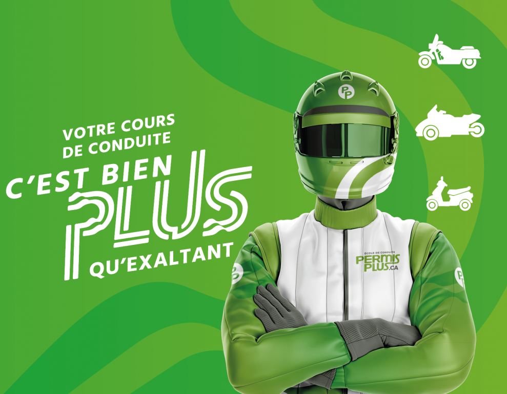 Bannière web promo moto